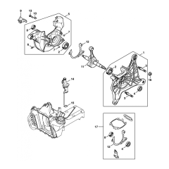 TS440 Crankcase Parts
