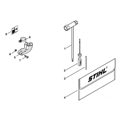 Stihl TS440 Tools & Extras