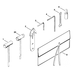 Stihl TS50 Disc Cutter Tools