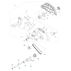 Blade Guard for Husqvarna TS 70
