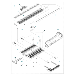 Cart Assembly for Husqvarna TS 70