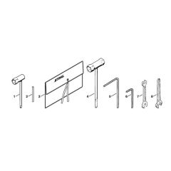 Tools Assembly for Stihl TS760