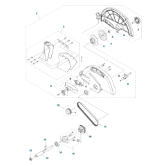 Blade Guard for Husqvarna TS 90