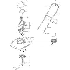 Flymo TURBO LITE 400 Assembly