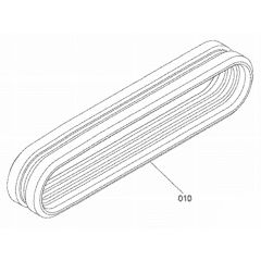 Crawler Assembly for Kubota U17