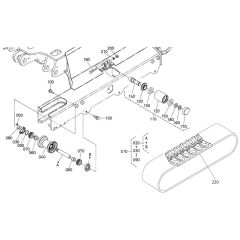 Track & Roller Assembly for Kubota