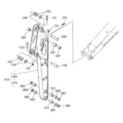 Dipper Arm for Kubota U30-3a2