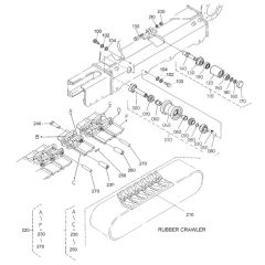 Track Roller Assembly for Kubota