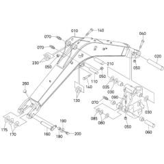 Boom Assembly for Kubota U30-5
