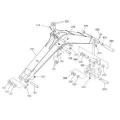 Boom Assembly for Kubota U35-3