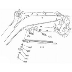 Cylinder Cover for Kubota U35-4