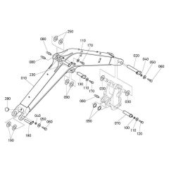 Boom Assembly for Kubota U50-5