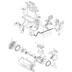 Lever, Motor Housing for Makita UB002C