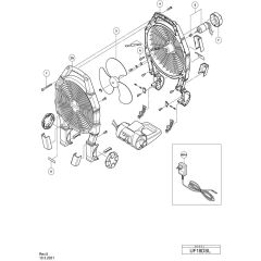 Main Assembly for Hikoki UF18DSL