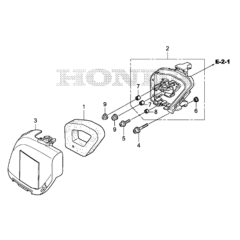 Air Cleaner for Honda UMC435A
