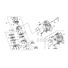 Carburetor for Honda UMC435A
