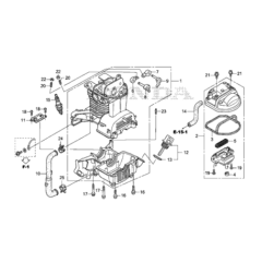 Cylinder Head Cover & Crankcase