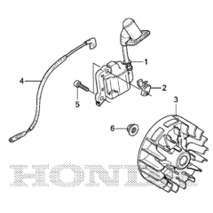 Flywheel & Ignition Coil for Honda