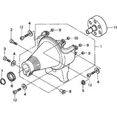 Clutch Cover Drum for Honda UMK425LE