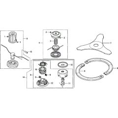 Cutter Blade Nylon Head