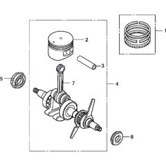 Crankshaft, Piston Assembly