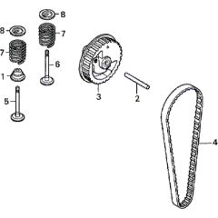 Camshaft, Pulley Assembly