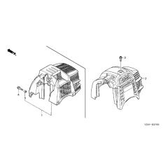 Cylinder Cover for Honda UMK425LE