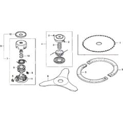 Nylon Head & Blade Assembly