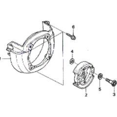 Fan Cover & Clutch Assembly