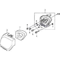 Air Cleaner for Honda UMK435UE
