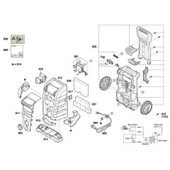 Bosch UniversalAquatak 125 Assembly