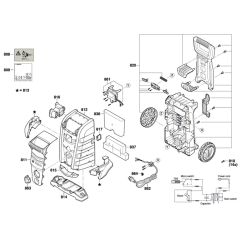 Bosch UniversalAquatak 135 Assembly