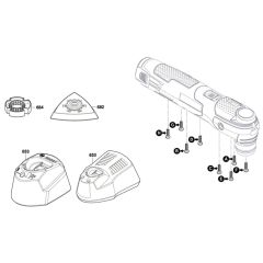 Bosch UniversalMulti 12 Assembly