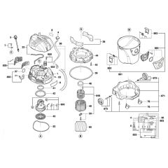 Vacuum Cleaner Assembly for Bosch