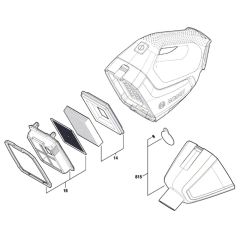 Bosch UniversalVac18 Assembly