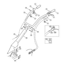 Handle Assembly for VH 440 VH