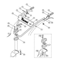 Handle Assembly for VH Tillers