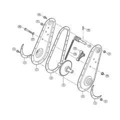 Gear Box Assembly for VH Tillers