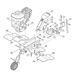 Engine Assembly for VH Tillers