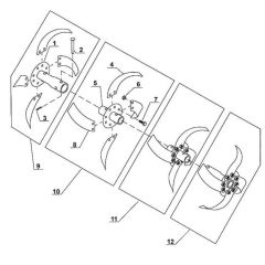 Hoe Assembly for Viking VH 550