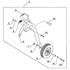 Support Wheel Assembly