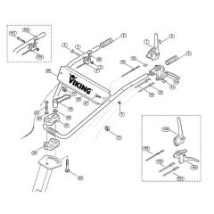 Handle Assembly for VH 660 VH