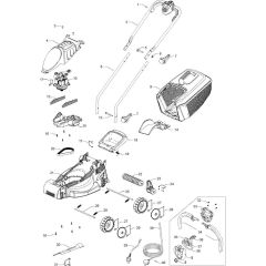 Flymo VISIMO Mower Assembly