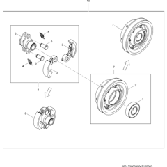 Clutch Assembly for Wacker VP1030A