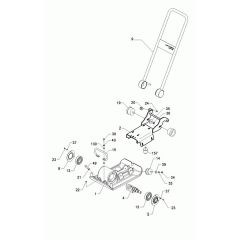 Baseplate for Wacker VP1030R