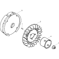Flywheel Assembly for Wacker VP1135A
