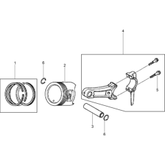 Piston Assembly for Wacker VP1135A