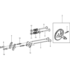 Camshaft Assembly for Wacker