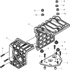 Exhaust Baffle for Wacker VP1135A