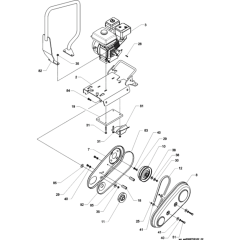 Drive Assembly for Wacker VP1340